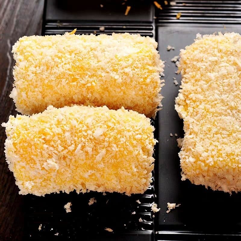 HACCP認定 油揚げ食品用 10% の水分 を含む黄色のパンコパン粉 - 非 GMO 日本 スタイル