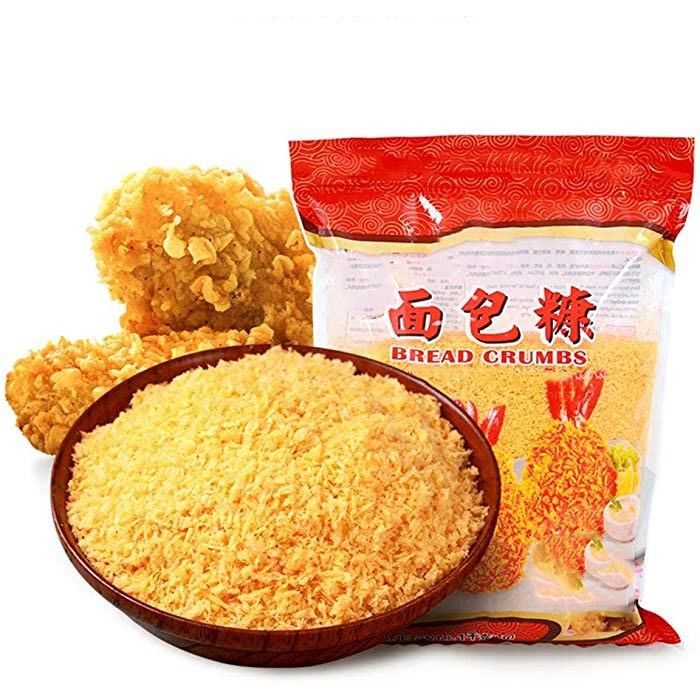 黄色パンコパン粉 4-5mm 針形 フライド食品用 HACCP 認証