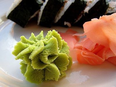 80-100 メッシュ 純ワサビ粉 緑色 自然色 辛口