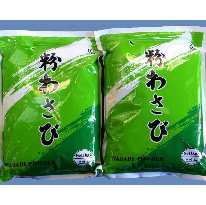 ワサビ粉 ワサビ粉 1kg ワサビ粉 調味料 辛口 1KG バッグ 緑色 純粋 ワサビ粉 ABCグレード