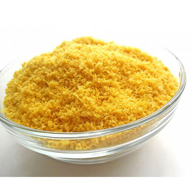 2-12mm 粒状パン粉、カリカリとした食感とオレンジ色で揚げ物用
