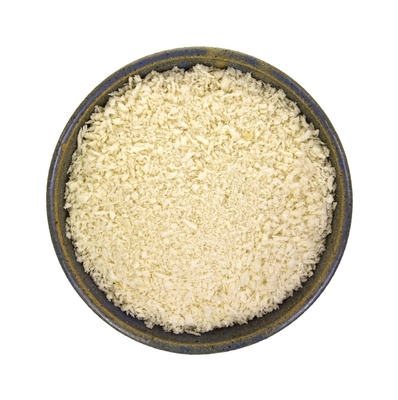白いPankoのパン粉揚げられていた食糧のための4 - 6mmの針の形