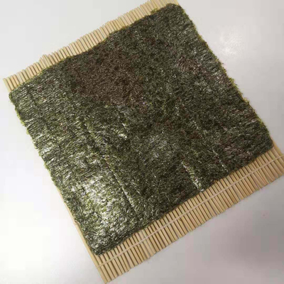 入手可能 ローリング寿司 焼いた海藻 ノリ 濃い緑色成分