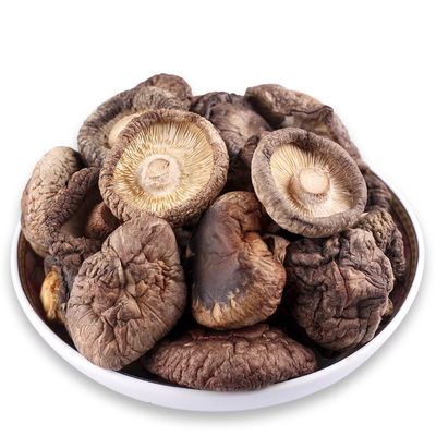平ら な 形 の 乾燥 し た 茶 色の 菌類 高 タンパク質