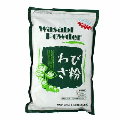 ワサビ粉 1kg / バッグ ワサビ粉 ライトグリーン ワサビ粉 寿司用