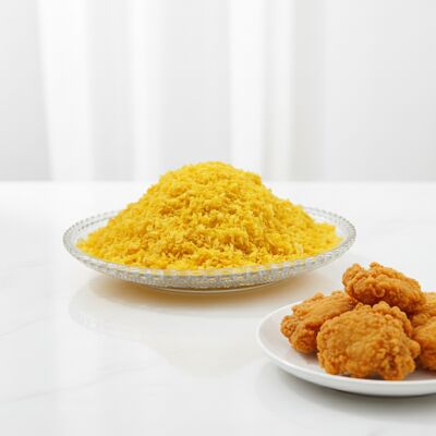 日本風 黄色のパンコパンの粉々 - 脆い質感 粒状の形 フライティングに認定されたハラル
