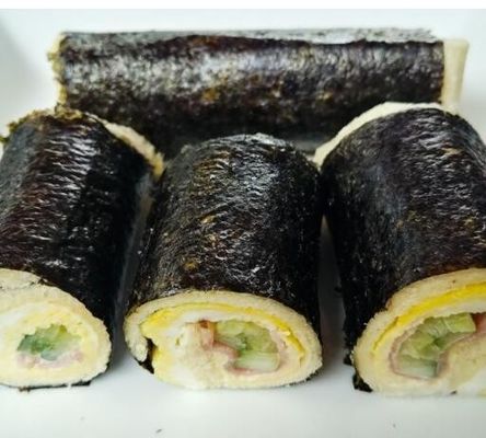 最高の5%の湿気の金は等級Yaki Nori海藻を50枚のシート焼いた